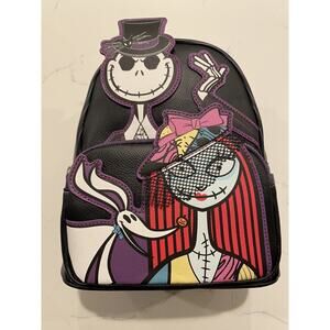 Loungefly Nightmare Before Christmas Dapper Jack & Sally Backpack NWT Halloween